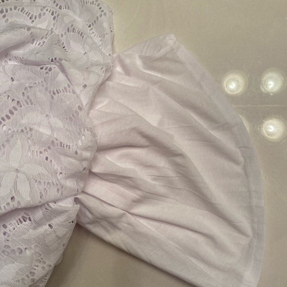 Victoria secret white lace maxi dress size l - Picture 4 of 5